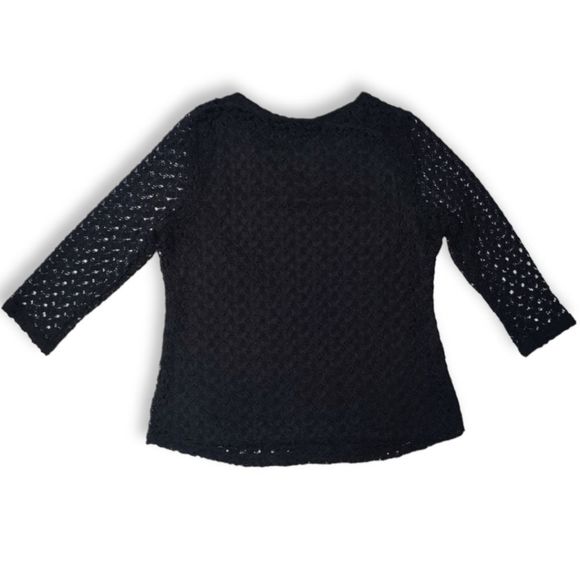 NWT JM COLLECTION LACE TOP - Picture 3 of 4